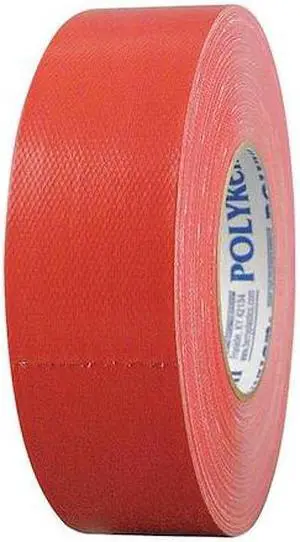 POLYKEN 226 Duct Tape,48mm x 55m,12 mil,Red