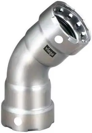 VIEGA 95065 Viega MegaPress 45 elbow, 1" x 1"