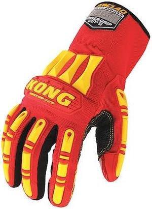 KONG KRC5-04-L Cut Resistant Impact Coated Gloves, Cut Level A5 ,Silicone