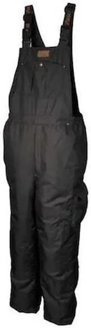 VIKING 3910PB-L Rain Bib Pants, Polyester, 32 in Inseam, 36 in Waist, 0.45mm