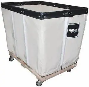 ROYAL BASKET TRUCK G06-CCW-PMA-3UNN Permanent Liner Basket Truck,6 Bu,Canvas