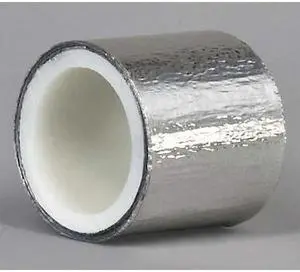 3M 438 Foil Tape,3 In. x 5 Yd.,Shiny Silver
