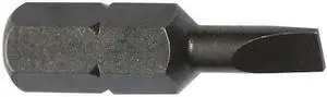 APEX 445-1X-5PK Torsion Bit,SAE,1/4",Hex,4F-5R,1",PK5