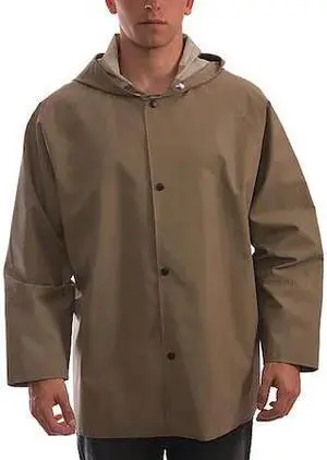 TINGLEY J12148 Magnaprene Flame Resistant Rain Jacket, Tan, 4XL