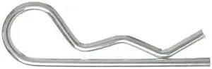 ZORO SELECT 2UJP7 Cotter Pin,Hairpin,9/64"Dx3-5/16" L,PK25