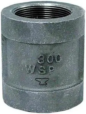 ANVIL 0310538004 Coupling Coupling, 1/4" Pipe, FNPT, Malleable Iron, Class 300
