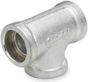 ZORO SELECT 4307005124 2" Socket Weld SS Tee