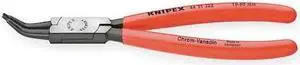 KNIPEX 44 31 J22 SBA Retaining Ring Pliers,0.078In Tip,45 Deg