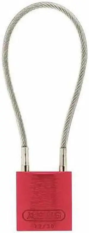 ABUS 13081 Lockout Padlock,Key Alike,Red Body