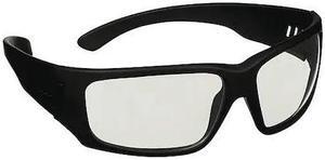 3M MXE1007SGAF-BLK Polarized Safety Glasses, Wraparound I/O Gray Polycarbonate
