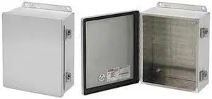 NVENT HOFFMAN A1008CHAL Screws and Clamps Electrical Enclosures, 10 in H, 4 in