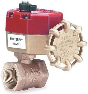 MILWAUKEE VALVE BB-SCS02 1 1/2 Control Valve,Fire Sprinkler,1 1/2 In