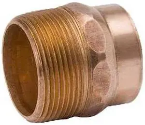 STREAMLINE A 07054 1-1/2" C x MNPT Cast Brass DWV Adapter