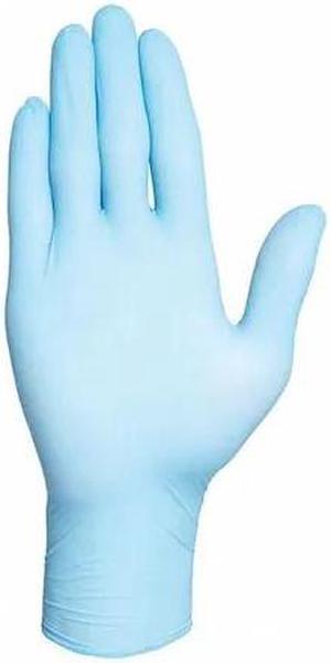 CONDOR 2VLY5 Disposable Gloves, Nitrile, Powder Free, Blue, XL, 100 PK
