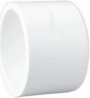 ZORO SELECT 447040 PVC Cap, Socket, 4 in Pipe Size