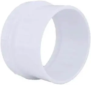 PVC Cleanout Adapter, FNPT x Spigot, 6" Pipe Size - Pipe Fitting