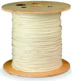 CAROL C3524.41.86 Coaxial Cable,RG-6/U,75 Ohms,Natural