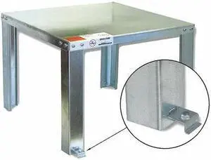 ZORO SELECT 40-S-24-U Water Heater Stand, 24 In