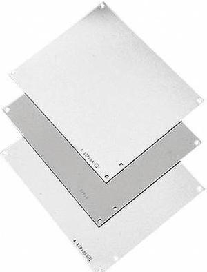 NVENT HOFFMAN A6P6AL Interior Panel, 14 Gangs, Aluminum