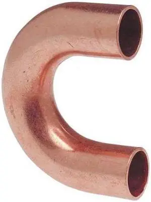 NIBCO 638 1/4 11/2 1/4" x 1-1/2" NOM C Copper Return Bend