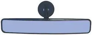 IDEAL WAREHOUSE INNOVATIONS 70-1135 Wide Magnetic Mirror,Black,Plastic
