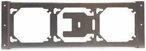RACO 9001 Fixed Position Box Bracket, Galvanized steel, Mounting Bracket Box