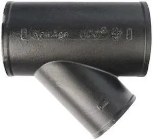 ZORO SELECT 221313 Reducing Wye Wye, 1-1/2" x 2" Pipe, Female Socket, Cast
