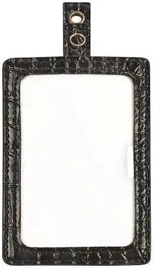 MYID 038944 Badge Holder,Black,PK2