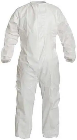 DUPONT PC143SWH4X00250B Serged Seams. Bound Neck. Set Sleeve Design. Zipper