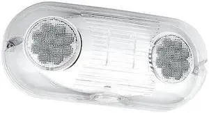 COMPASS CU2SO Emergency Light,LED,Shielded,Wet Loc