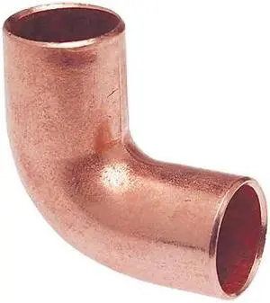 NIBCO 60722 11/4 1-1/4" NOM FTG Copper 90 Degree Close Rough Elbow