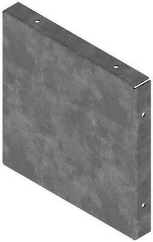 NVENT HOFFMAN F66GCPNKGV Wireway Closure Plate, 1 Type, NEMA 1 Rating, Steel,
