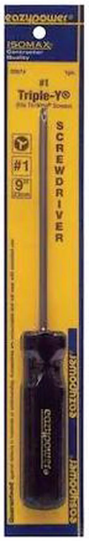 EAZYPOWER 35674 Tri-Wing Screwdriver #1 Round