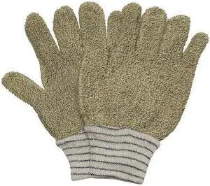 CONDOR 5MPK5 Condor Heat Resistant Gloves, Kevlar(R)/Cotton, 500  Degrees F Max