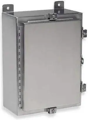 WIEGMANN SSN4242008 Padlockable Hasp with Clamps Electrical Enclosures, 24 in