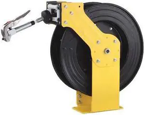 WESTWARD 48UJ75 Grease Hose Reel,1/4in.Dia.x50in.L