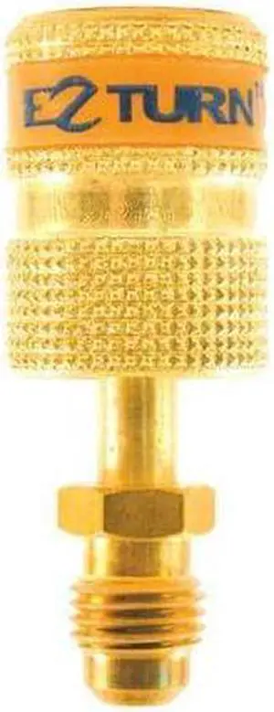 UNIWELD EZABM Anti-Blowback Hose Adaptor,13/16"L,Brass