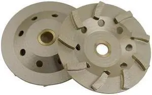 DIAMOND VANTAGE 45HDDGSX1 Grinding Wheel, Cup, No. Seg. 9, 4-1/2 in