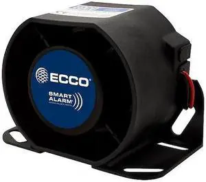 ECCO SA907N Back Up Alarm,Black,4-13/64" H