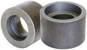 ANVIL 0362172009 1-1/2" x 1" Black Forged Steel Reducing Coupling
