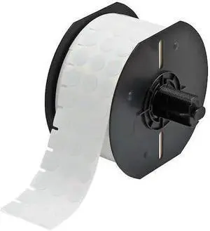 BRADY B33-163-492 Label Roll, White, Labels/Roll: 1500