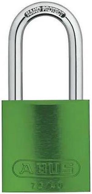 ABUS 72 HB/40-40 KAx6 Green Lockout Padlock,KA,Green,1-1/2"H,PK6