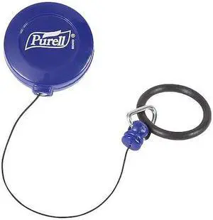 PURELL 9608-24 Gear Retractable Clip For 2oz Hand Sanitizer Bottles, PK24