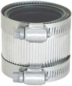 ZORO SELECT 43401 No Hub Coupling,Fitting 1-1/2" L