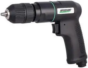 SPEEDAIRE 21AA68 Air Drill,Keyless,3/8 In,2600 RPM