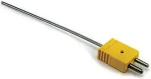 DAYTON 36GL15 Thermocouple Probe,Type K,6in,22 AWG