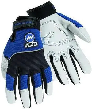 MILLER ELECTRIC 251068 Welding Gloves, Cowhide Palm, XL, PR
