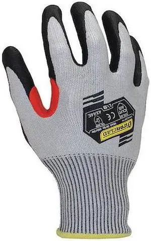 IRONCLAD PERFORMANCE WEAR KKC6FN-01-XS Cut-Resistant Coated Gloves, Cut Level