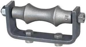 ANVIL 0560503070 Roller Chair,Cast Iron,3 In