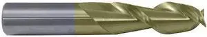 CLEVELAND C84006 2-Flute Carbide Square Single-End High-Perf End Mill for Alum